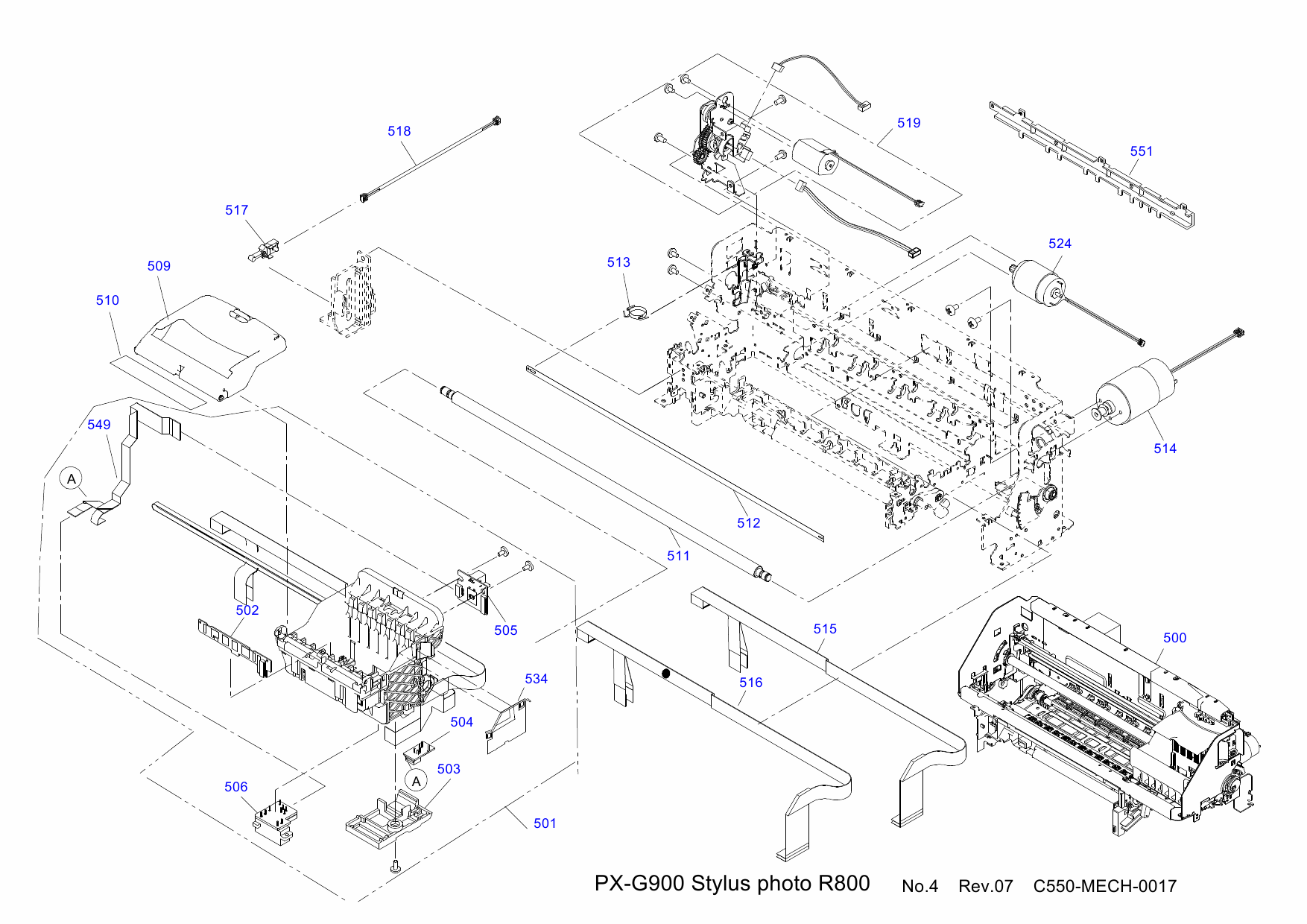 EPSON StylusPhoto R800 Parts Manual-5